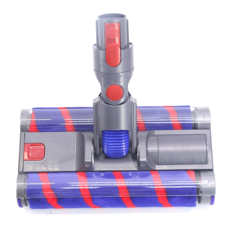 For Dyson V7 V8 V10 V11 Double Roller Soft Velvet Floor Brush Head with LED Lighting - Dyson Accessories by PMC Jewellery | Online Shopping South Africa | PMC Jewellery