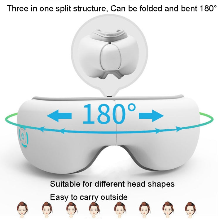 A216 Intelligent Wireless Eye Massage Instrument Pneumatic Vibration Hot Compress Eye Care Instrument(White) - Massage & Relaxation by PMC Jewellery | Online Shopping South Africa | PMC Jewellery