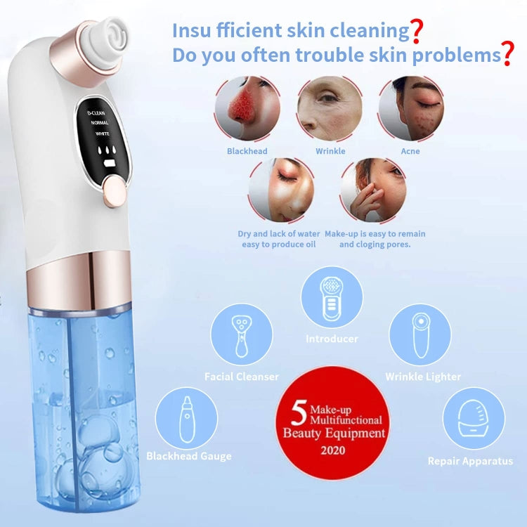 2112-A Water Circulation Pore Vacuum Cleaner Blackhead Remover With 6 Suction Heads - Cleanser by PMC Jewellery | Online Shopping South Africa | PMC Jewellery