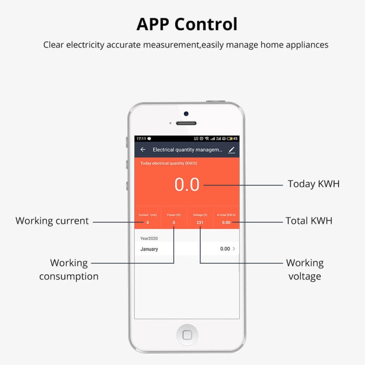 ZMAi-90 Wifi Smart Switch Energy Meter Support Tuya Smart Life APP Work With Alexa Google - Smart Switch by PMC TechLife | Online Shopping South Africa | PMC TechLife