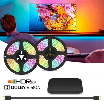 HDMI 2.0-PRO Smart Ambient TV Led Backlight Led Strip Lights Kit Work With TUYA APP Alexa Voice Google Assistant 2 x 4m(AU Plug) - Casing Waterproof Light by PMC Jewellery | Online Shopping South Africa | PMC Jewellery