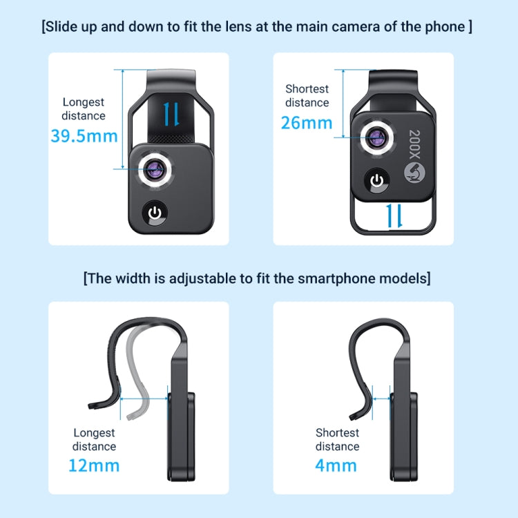 APEXEL APL-MS002CWH 200x High-Definition Children Science Education Microphone Lens With CPL(White) - Telescope & Microscope by APEXEL | Online Shopping South Africa | PMC Jewellery