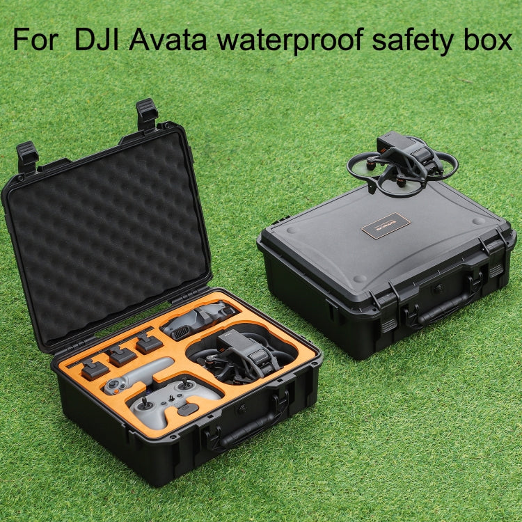 Sunnylife AQX-9 For DJI Avata Flying Glasses Waterproof Large Capacity Protective Carrying Case(Black) -  by Sunnylife | Online Shopping South Africa | PMC Jewellery