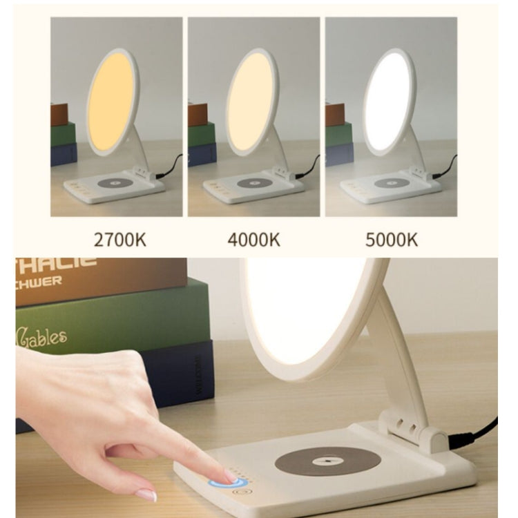 Wireless Charger SAD Therapy Light Intelligent Timing Emotional Physiotherapy Light(EU Plug) - Others by PMC Jewellery | Online Shopping South Africa | PMC Jewellery