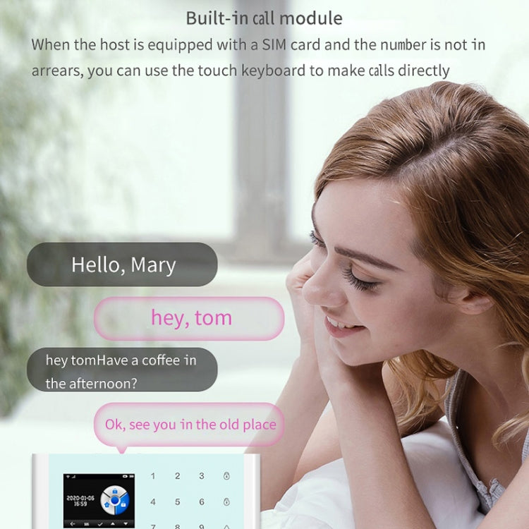 CS118   WIFI+GSM Tuya Smart Voice Alarm System Supports Amazon Alexa/ Google Assistant, Spec: Package 5 - Alarm System by PMC Jewellery | Online Shopping South Africa | PMC Jewellery