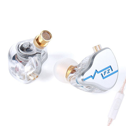 FZ In Ear HIFI Sound Quality Live Monitoring Earphone, Color: With Mic Blue - In Ear Wired Earphone by FZ | Online Shopping South Africa | PMC Jewellery