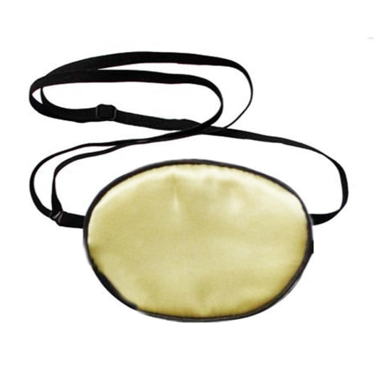 Children Silk Blackout Eye Mask Strabismus Correction Covering Eye Patch(Light Yellow) - Glasses Accessories by PMC Jewellery | Online Shopping South Africa | PMC Jewellery