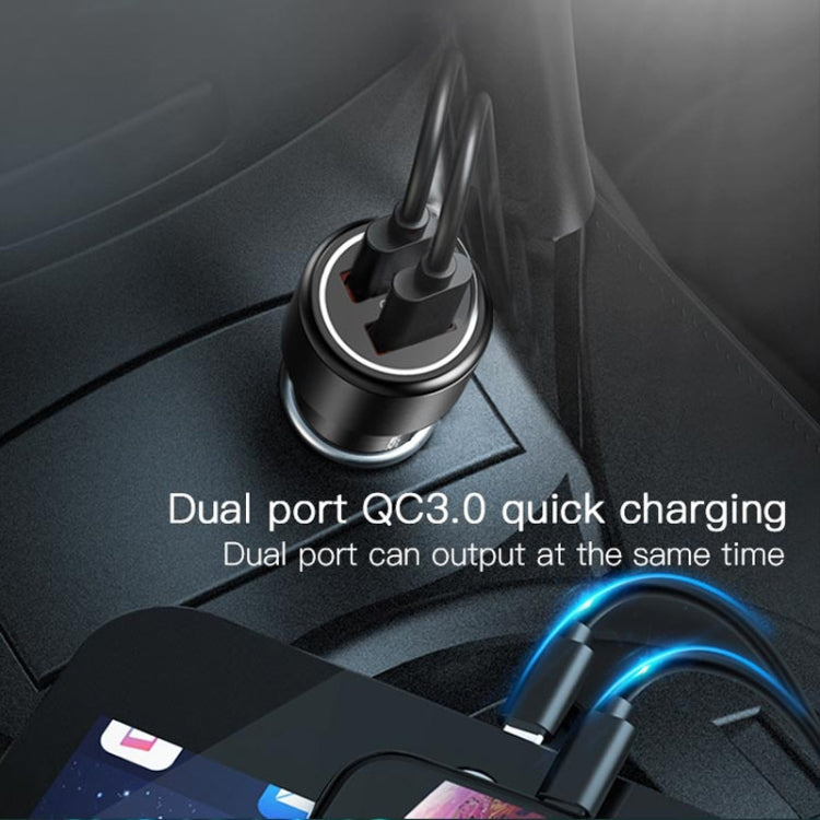 Yesido Y43 Dual USB Port Car Fast Charger Cigarette Lighter 36W Car Charger - Car Charger by Yesido | Online Shopping South Africa | PMC Jewellery