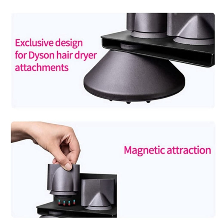 For Dyson Hair Dryer Holder Bathroom Wall-mounted Storage Rack Upgraded Model - free shipping - PMC TechLife - Order now!