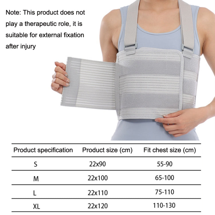 L Shoulder Rib Fracture Fixation Belt Post-cardiothoracic Chest Girdle - Corrector by PMC Jewellery | Online Shopping South Africa | PMC Jewellery