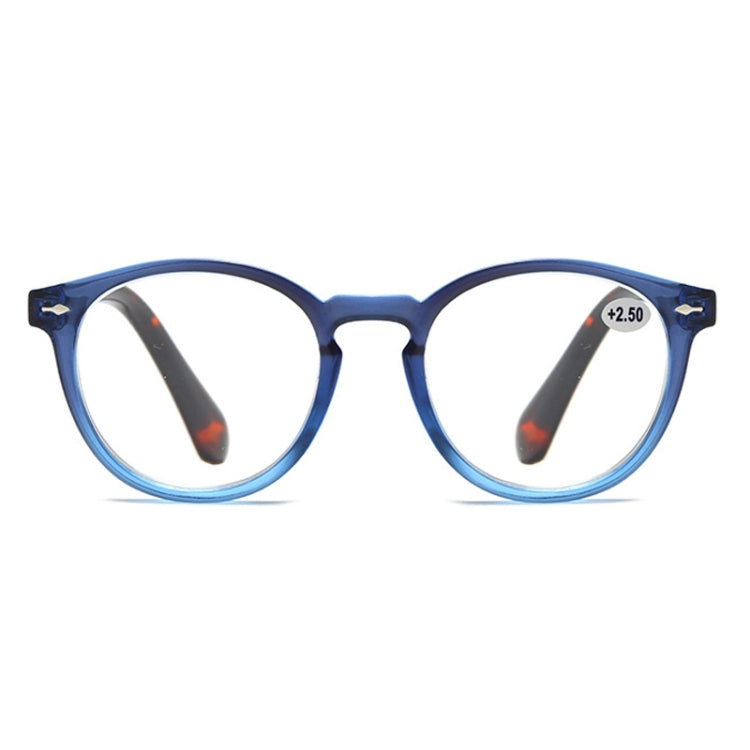 Retro Flexible Durable Portability HD Presbyopic Glasses +200(Graduate Blue) - Presbyopic Glasses by PMC Jewellery | Online Shopping South Africa | PMC Jewellery