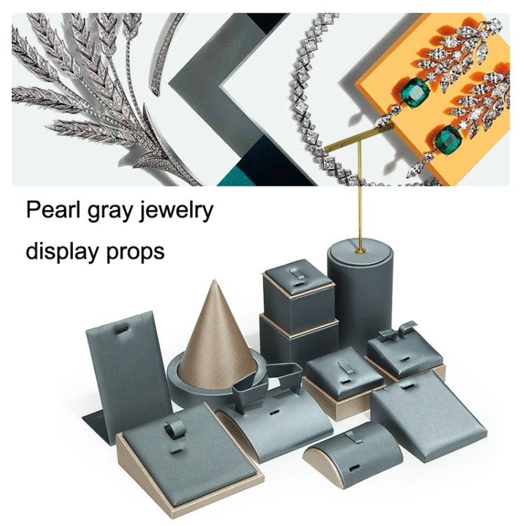 Pearl Gray Jewelry Bracelet Earrings Display Stand Set 5 - Jewelry Storages by PMC Jewellery | Online Shopping South Africa | PMC Jewellery