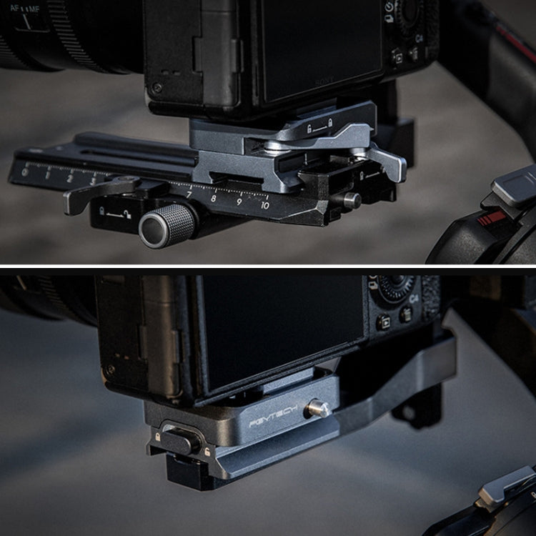 For DJI RS3 Mini/RS3 PGYTECH Quick Release Plate Gimbal Base(P-RH-167) - free shipping - PMC TechLife - Order now!