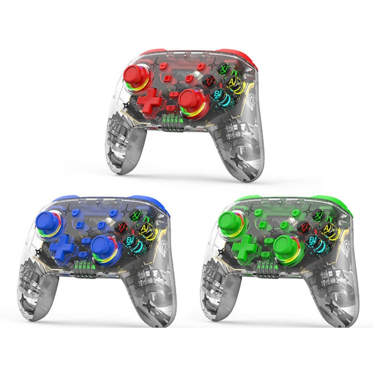 For PS3 / PS4 Dual Vibration Wireless Gamepad With RGB Lights(Blue) - Gamepads by PMC Jewellery | Online Shopping South Africa | PMC Jewellery