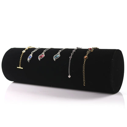 Velvet Headband Storage Rack Hairband Display Stand Jewelry Display Stand, Color: Ice Flower Velvet 11x35cm - Jewelry Storages by PMC Jewellery | Online Shopping South Africa | PMC Jewellery