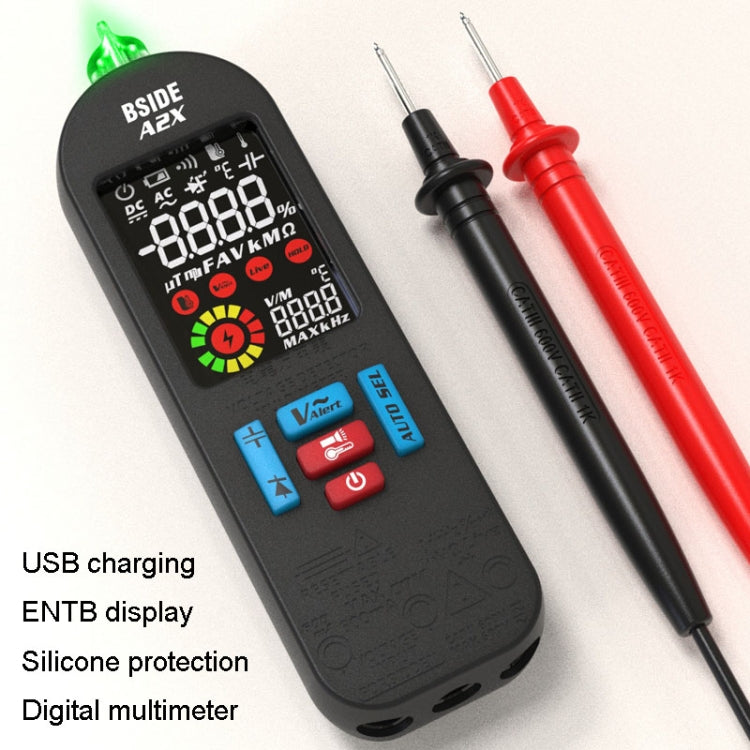 BSIDE A2X Charging Model Mini Digital Pen Auto Ranging Multimeter - free shipping - PMC TechLife - Order now!