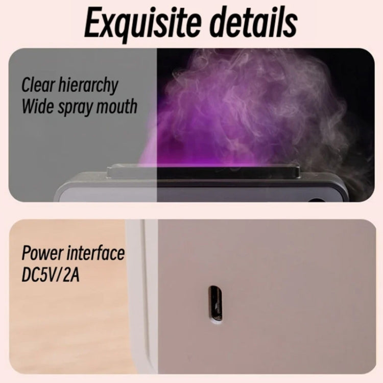 200ml  Fireplace Flame Aromatherapy Air Humidifier USB Colorful Night Light Essential Oil Diffuser(Black) - free shipping - PMC TechLife - Order now!