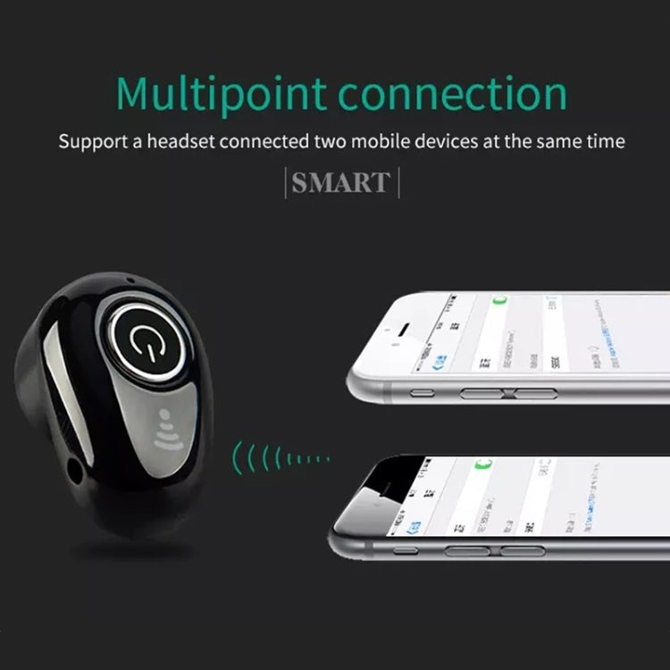S650 Mini Bluetooth Earphone Earbuds Sport with Mic for All Phone(Gold) - free shipping - PMC TechLife - Order now!