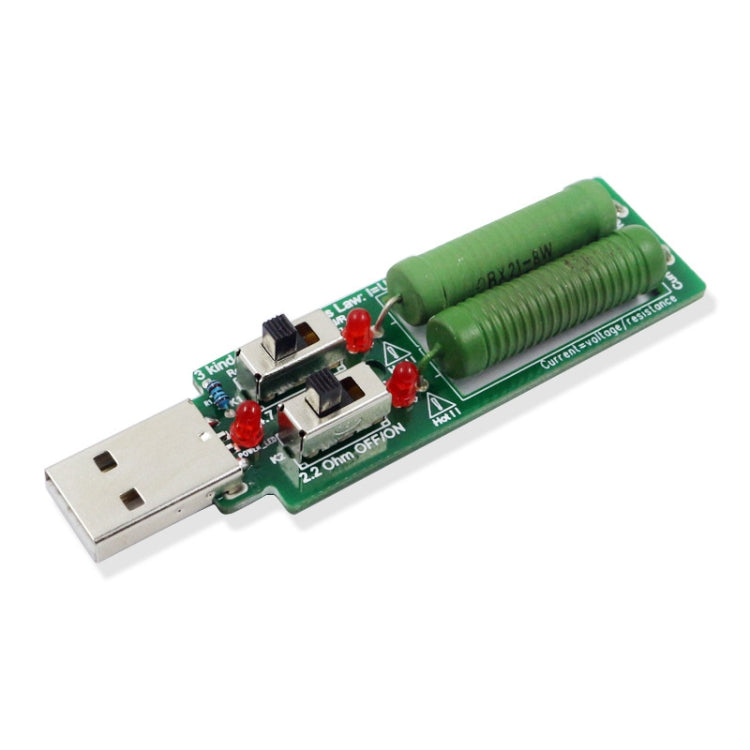 5V 1A / 2A / 3A AUSB ging Discharge Loader Mobile Power Resistance Tester - Battery & Resistance Tester by PMC TechLife | Online Shopping South Africa | PMC TechLife