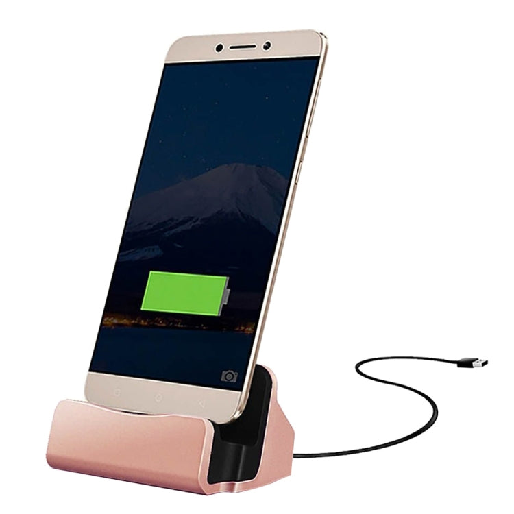 USB-C / Type-C 3.1 Sync Data / Charging Dock Charger(Rose Gold) - free shipping - PMC TechLife - Order now!