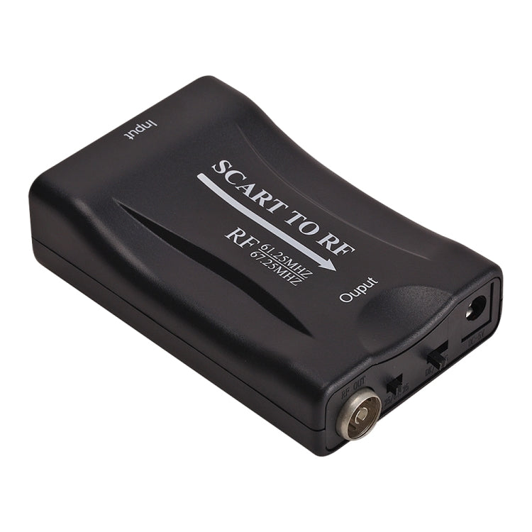 SCART to RF Video Converter, Support RF67.25MHz, 61.25MHz - DVB-T & Analog Solutions by PMC Jewellery | Online Shopping South Africa | PMC Jewellery