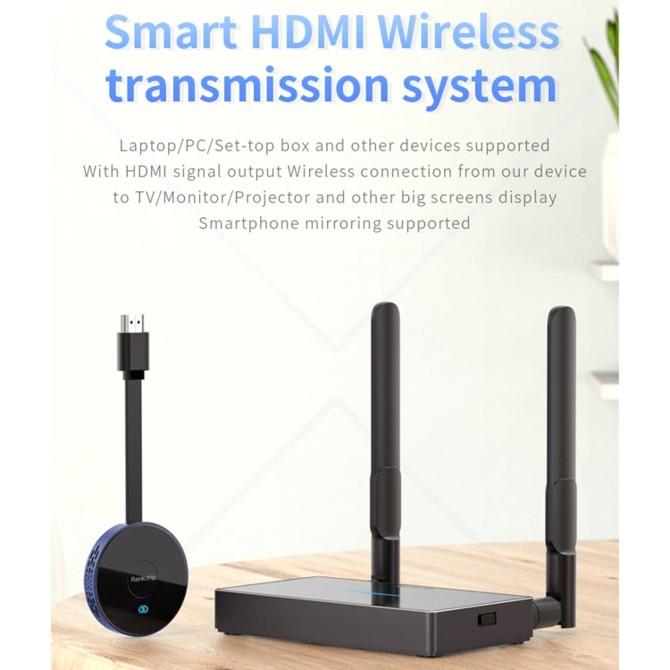 Z2 Wireless HDMI Screen Display Dongle Receiver + Transmitter Kit(Black) - Wireless Display Dongle by PMC TechLife | Online Shopping South Africa | PMC TechLife