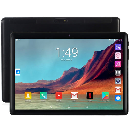 BDF S10 3G Phone Call Tablet PC, 10.1 inch, 2GB+32GB, Android 9.0, MTK8321 Octa Core Cortex-A7, Support Dual SIM & Bluetooth & WiFi & GPS, EU Plug(Black) - BDF by PMC Jewellery | Online Shopping South Africa | PMC Jewellery