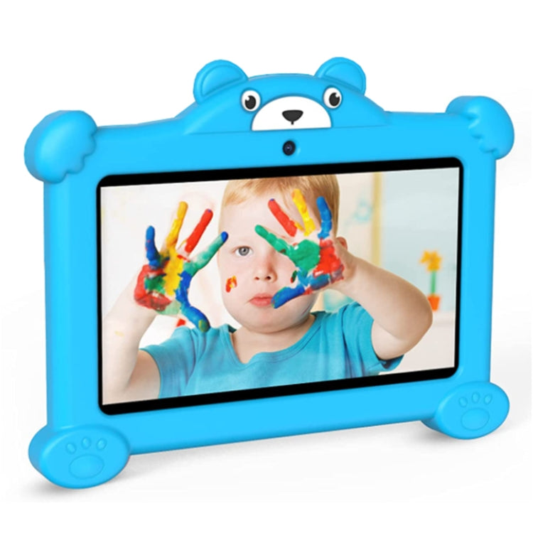 Pritom K7 Pro Panda Kids Tablet PC, 7.0 inch, 2GB+32GB, Android 11 Allwinner A100 Quad Core CPU, Support 2.4G WiFi & WiFi 6, Global Version with Google Play, US Plug (Blue) -  by PRITOM | Online Shopping South Africa | PMC Jewellery