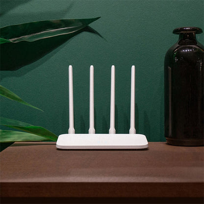 Original Xiaomi WiFi Router 4A Smart APP Control AC1200 1167Mbps 64MB 2.4GHz & 5GHz Wireless Router Repeater with 4 Antennas, Support Web & Android & iOS, US Plug(White) - Wireless Routers by Xiaomi | Online Shopping South Africa | PMC Jewellery