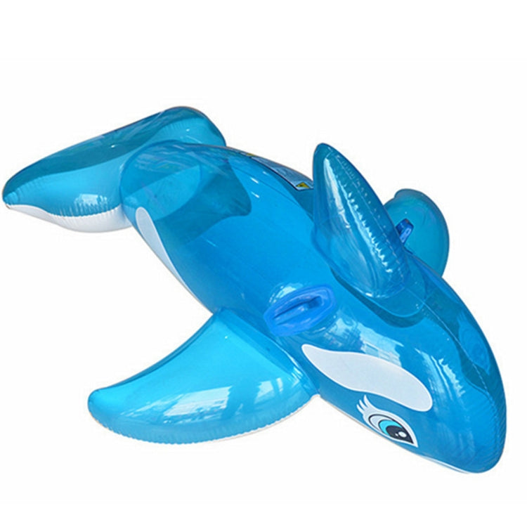 Summer Water Fun Inflatable Blue Whale Shaped Pool Ride-on Swimming Ring Floats, Size: 151*117cm - Swimming Rings by PMC Jewellery | Online Shopping South Africa | PMC Jewellery