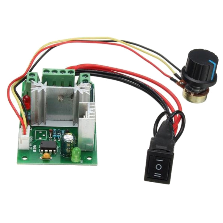 LDTR-WG0266 DC 6-30V 200W 16KHz PWM Motor Speed Controller Regulator Reversible Control Forward/Reverse Switch (Green) - Other Accessories by PMC TechLife | Online Shopping South Africa | PMC TechLife