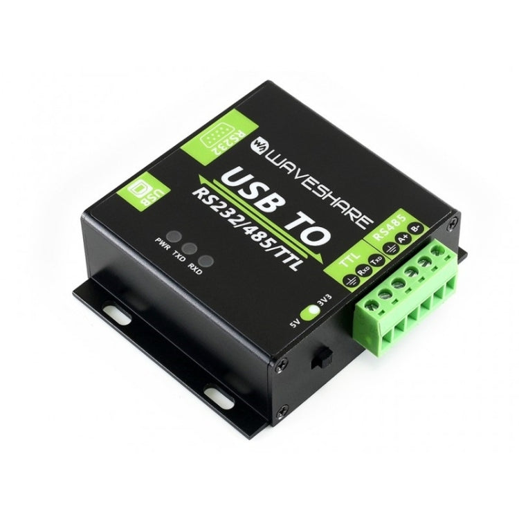 Waveshare USB TO RS232 / RS485 / TTL Industrial Isolated Converter - free shipping - PMC TechLife - Order now!