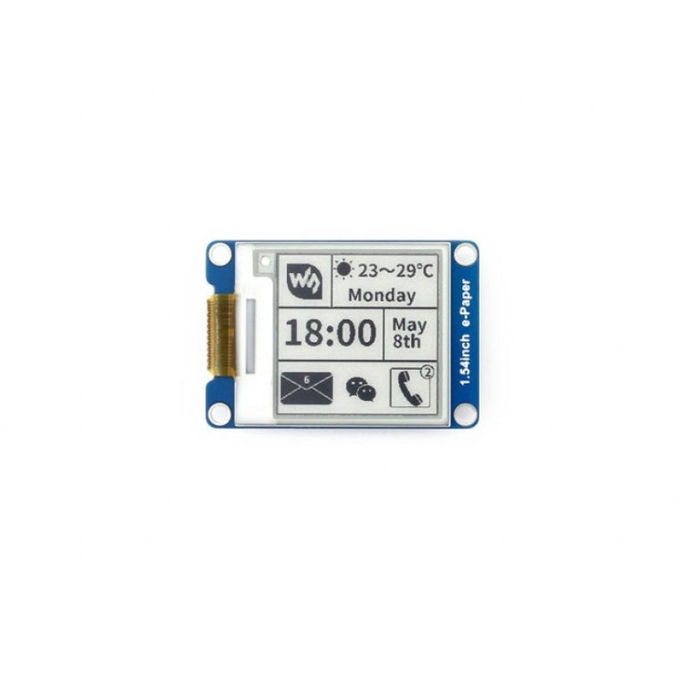 Waveshare 1.54 inch 200x200 E-Ink Display Module - Modules Expansions Accessories by Waveshare | Online Shopping South Africa | PMC Jewellery