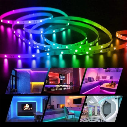 YWXLight 10m 180 LEDs SMD 5050 LED RGB Light Strip with WIFI Remote Control (Color:Waterproof Size:EU Plug) - Casing Waterproof Light by YWXLight | Online Shopping South Africa | PMC Jewellery